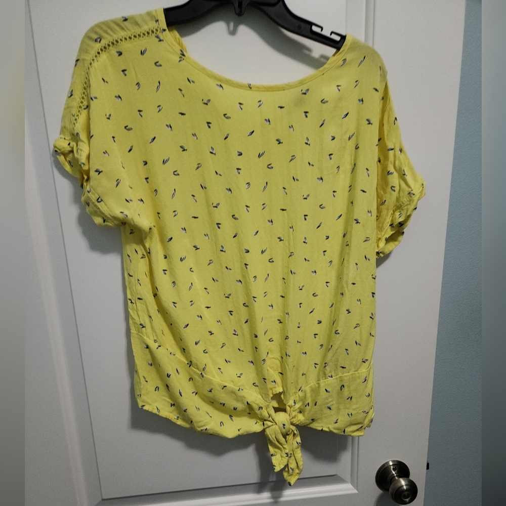 Buffalo yellow top sz S